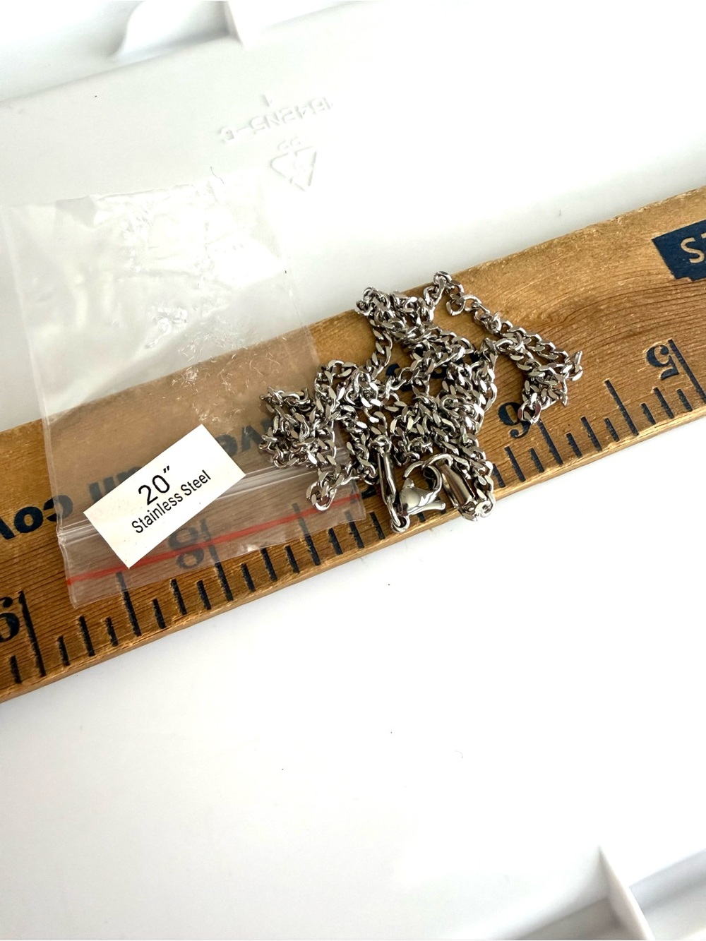 New 20” Sterling Silver Necklace